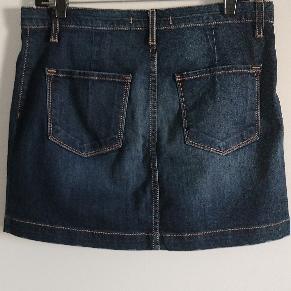 Flying Monkey Front Button Down Skirt Size 29 - image 7